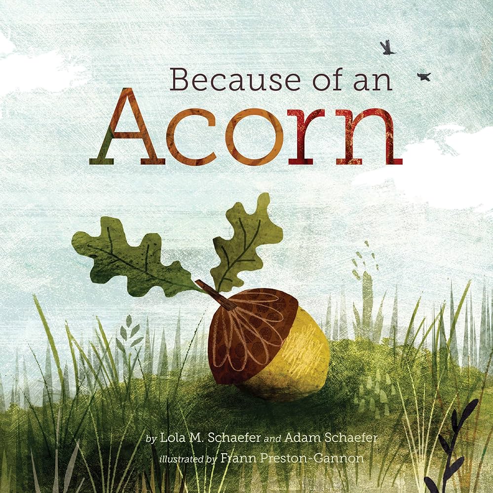 Because of an Acorn book cover